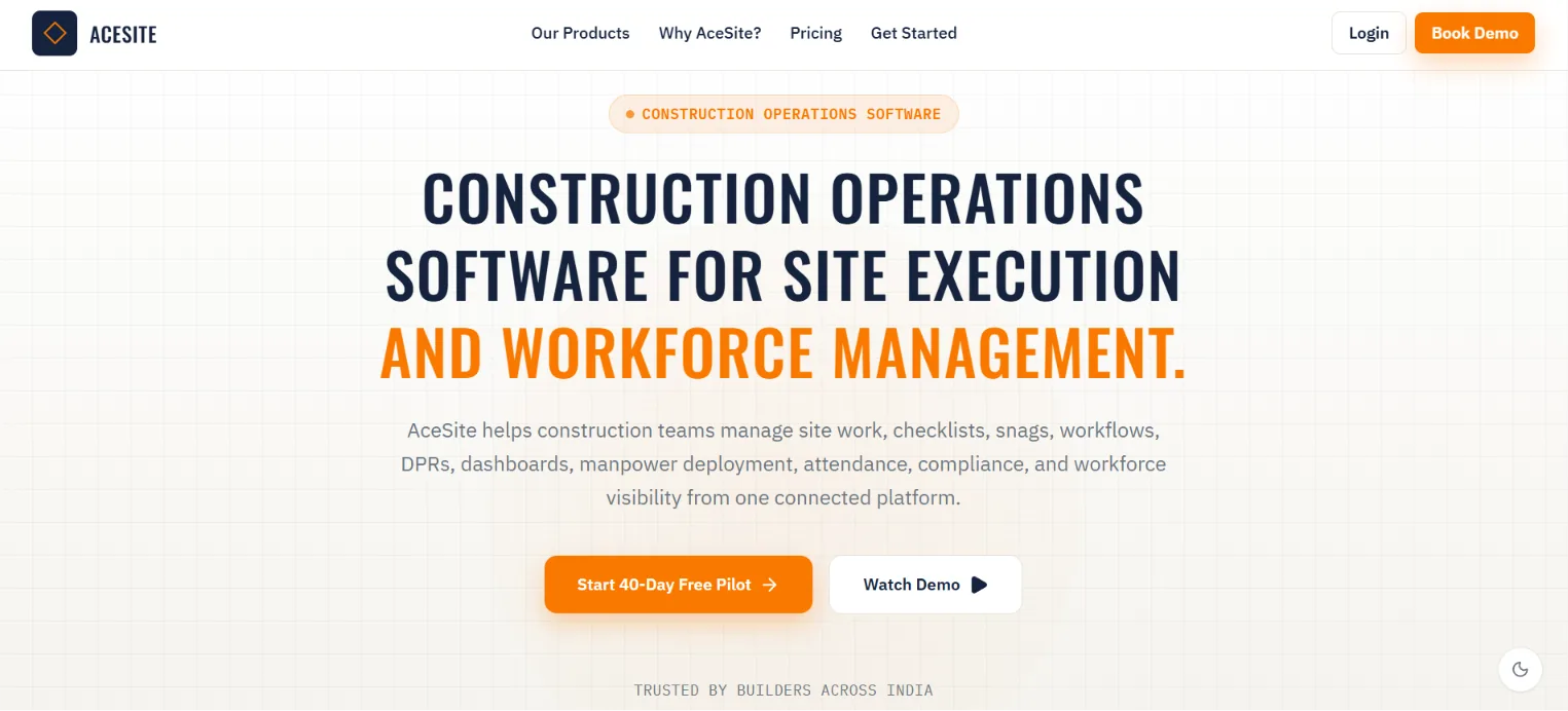 Ace Site OS project screenshot