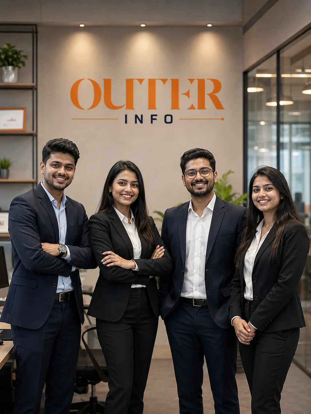 The Outer Info Solutions web design and development team in Mumbai